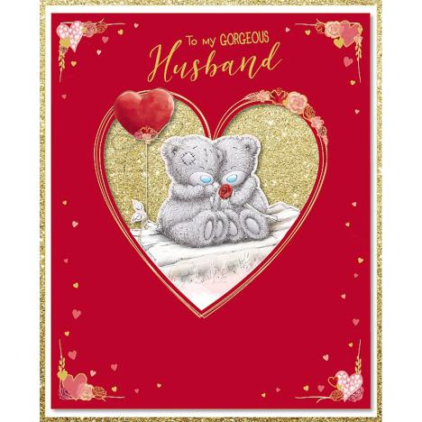 Gorgeous Husband Handmade Me to You Bear Valentine's Day Card £6.49